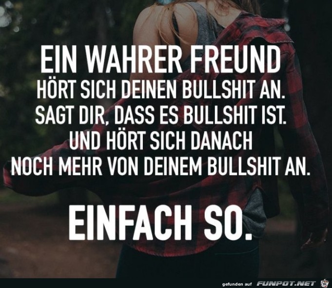 Ein wahrer Freund