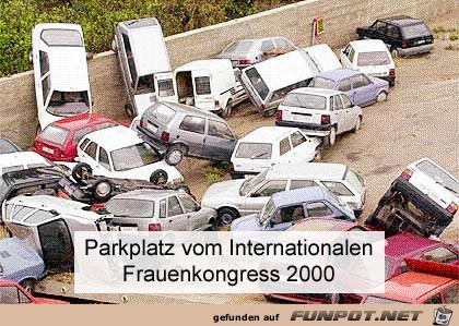 Parkplatz vom Internationalen Frauenkongress