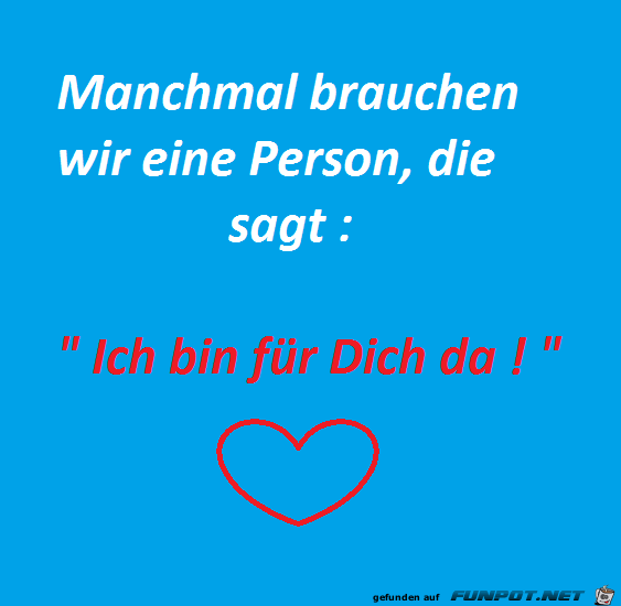 Manchmal