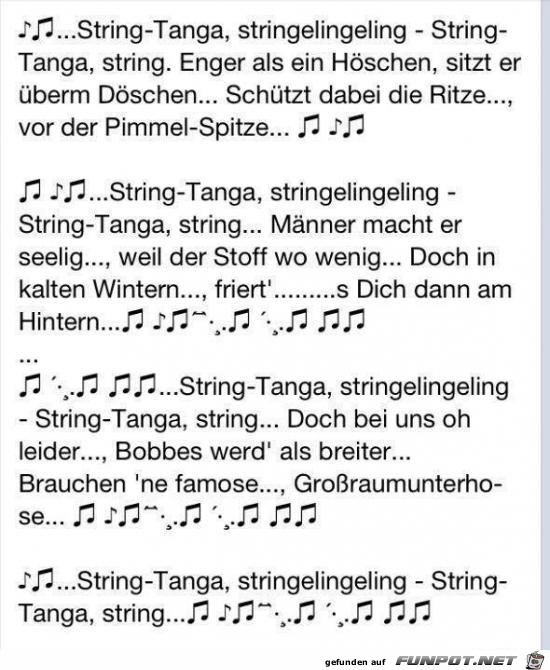 string-Tanga