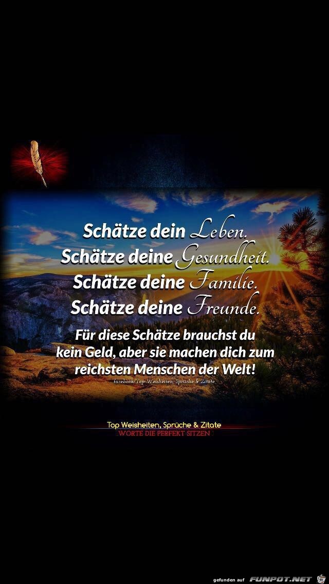 schaetze dein leben schaetze dein leben