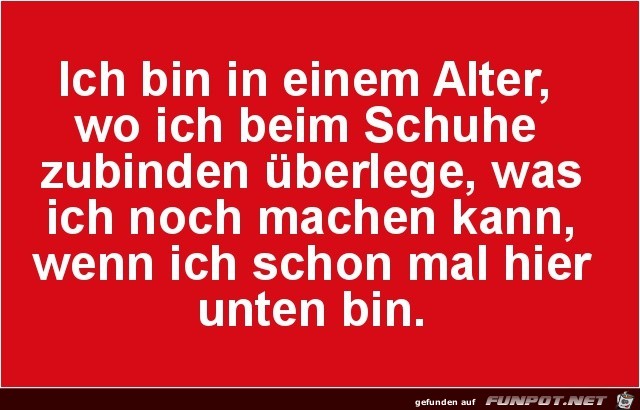 in einem Alter in einem Alter