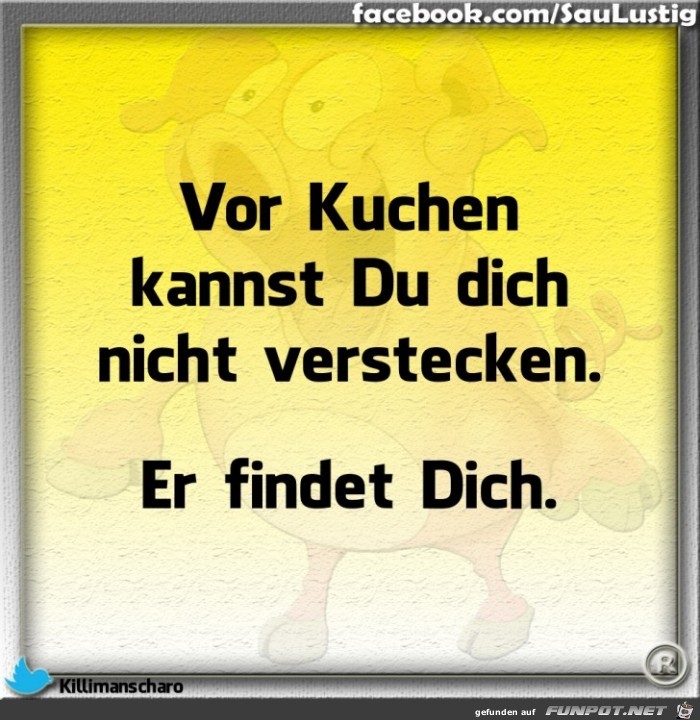  Du kannst Dich nicht verstecken