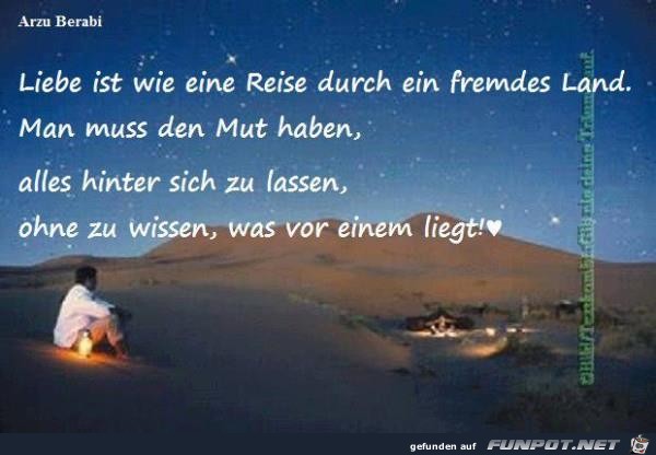 Liebe ist wie eine Reise