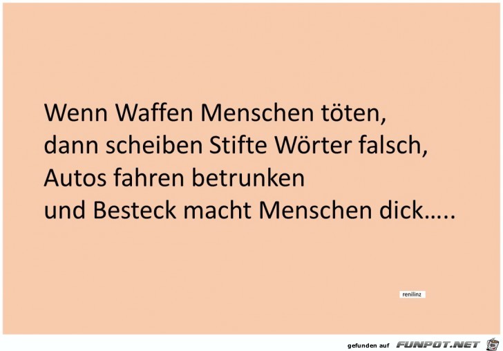 wenn Waffen wenn Waffen