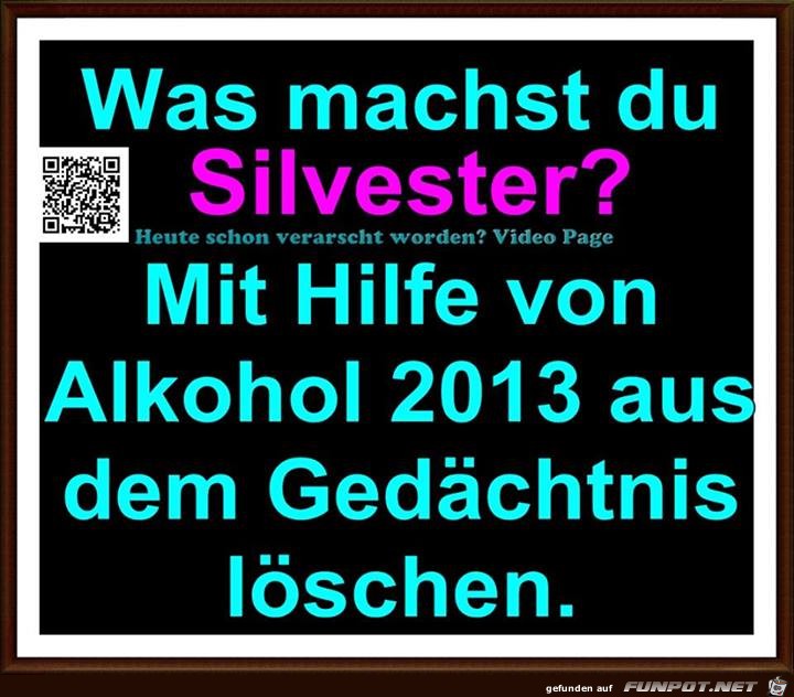 Was machst Du Silvester 2013