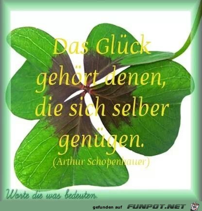 DAS GLUeCK GEHOeRT DAS GLUeCK GEHOeRT