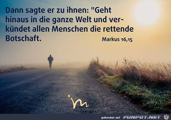 Markus 16 15 Markus 16 15