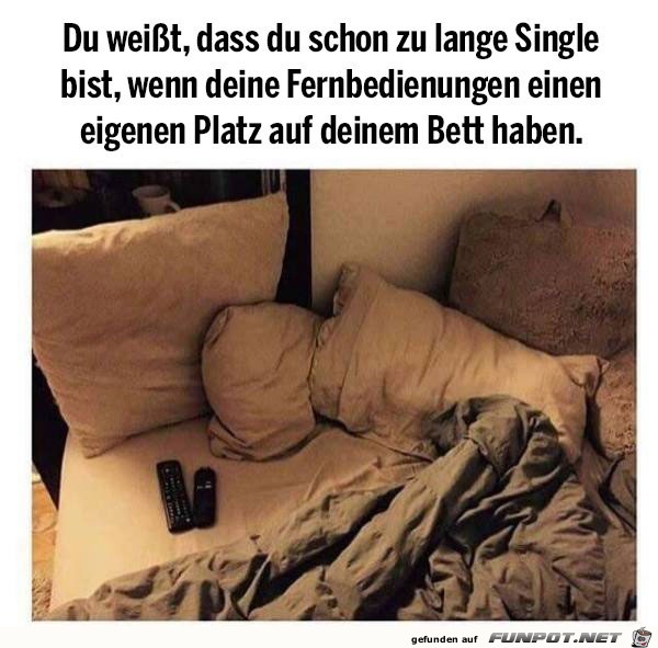 Zu lange Single