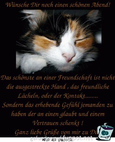 das schoenste an einer Freundschaft