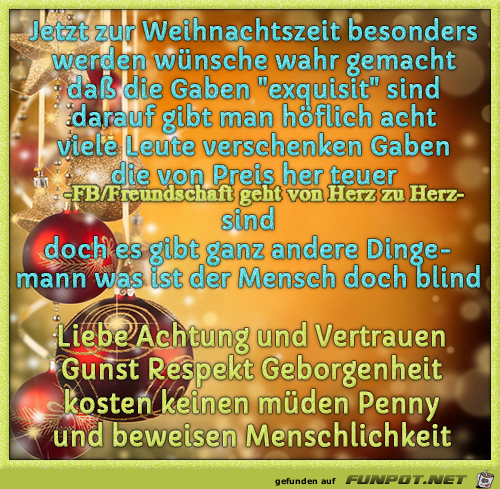 Zur Weihnachtszeit