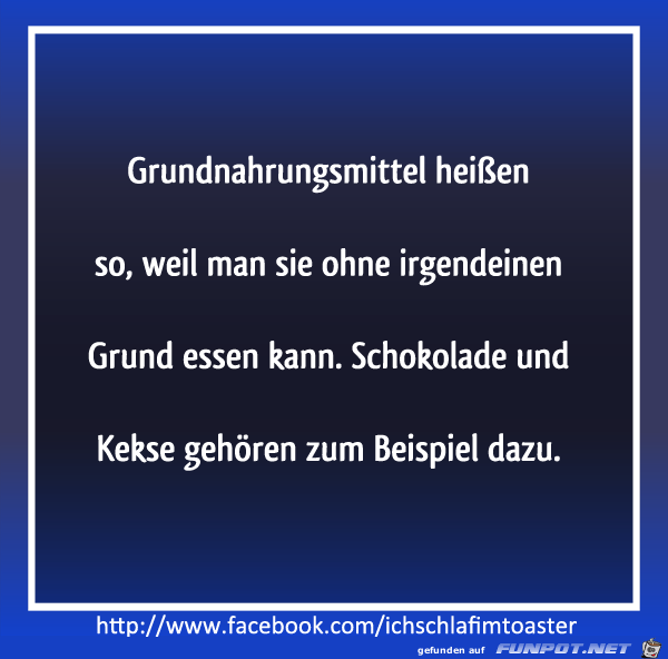Grundnahrungsmittel Grundnahrungsmittel