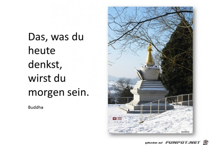 das was du heute denkst das was du heute denkst