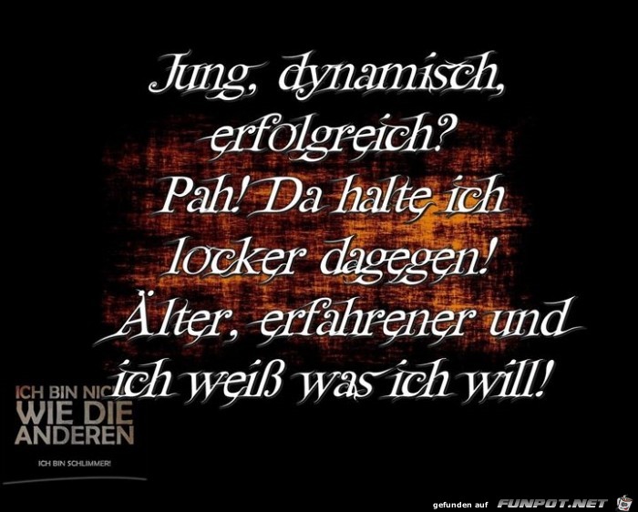 Jung, dynamisch, erfolgreich...