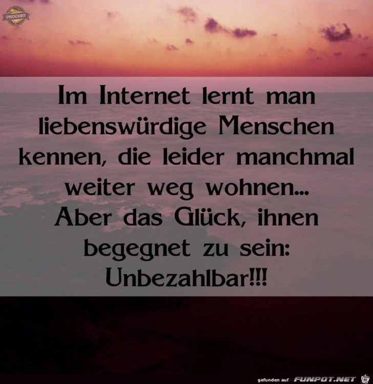 Begegnungen im Internet