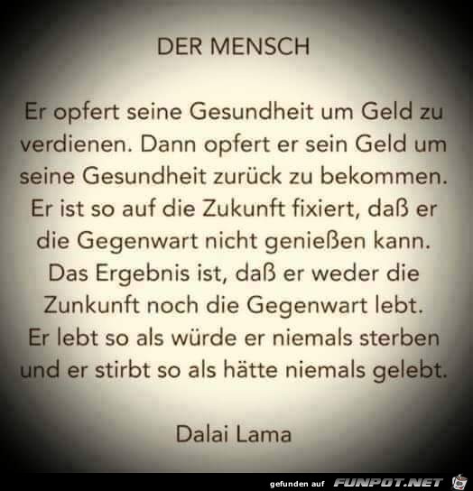 der Mensch der Mensch
