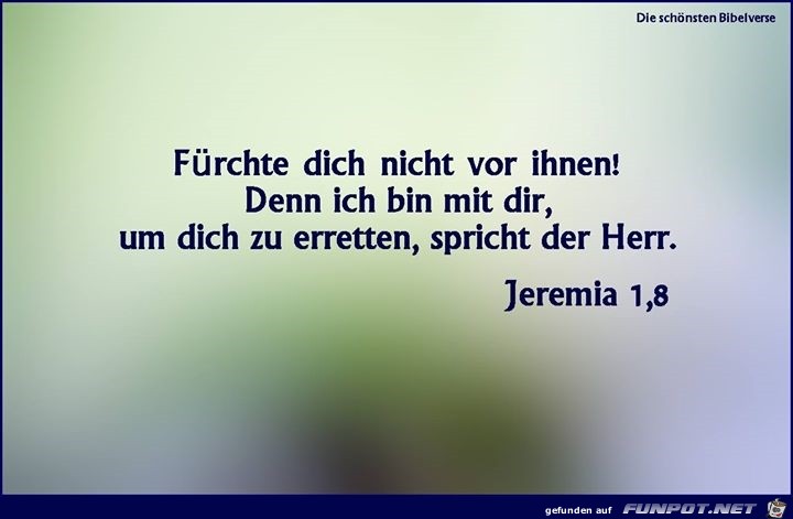 Jeremia 1 8 Jeremia 1 8