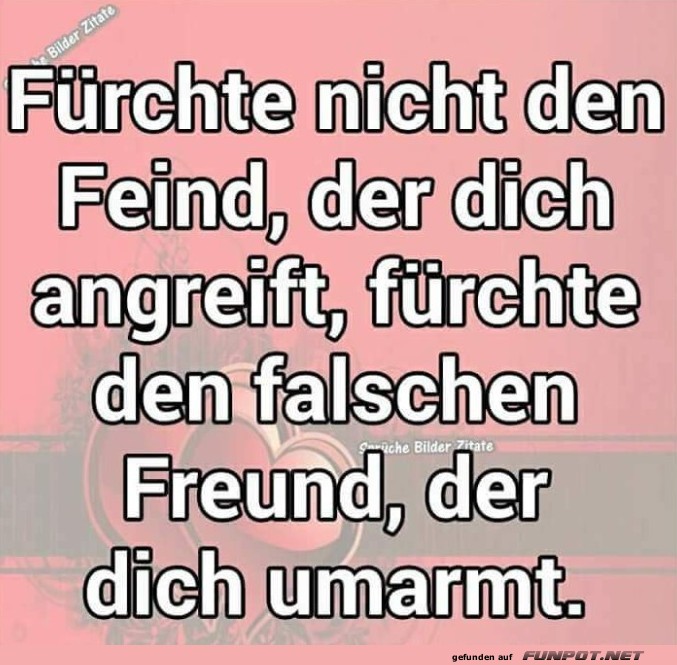 fuerchte nicht den f ind