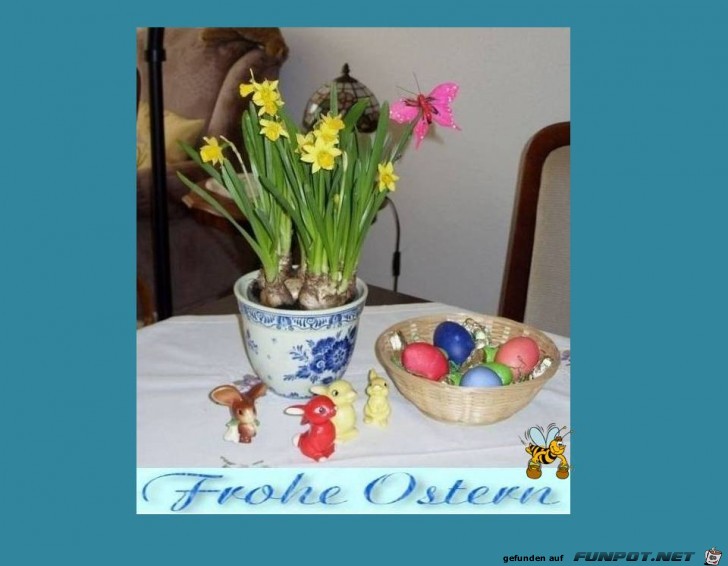 Frohe Ostern wuenscht honey45