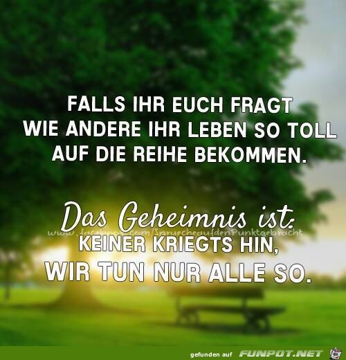 Leben auf die Reihe kriegen Leben auf die Reihe kriegen