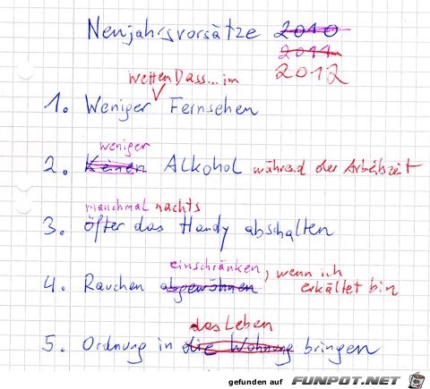 Neujahrsvorsaetze Neujahrsvorsaetze