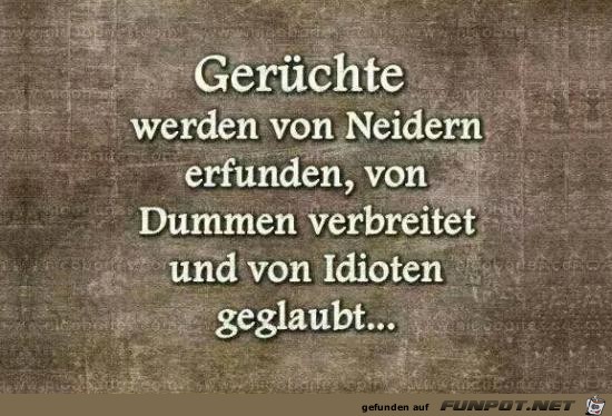 Geruechte Geruechte