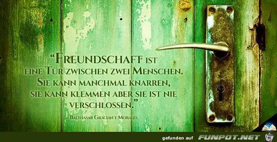 Freundschaft ist