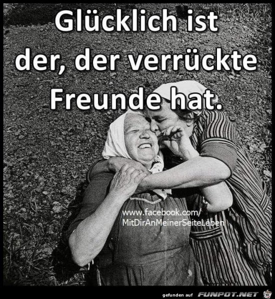 gluecklich ist gluecklich ist