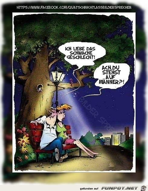 schwaches Geschlecht schwaches Geschlecht