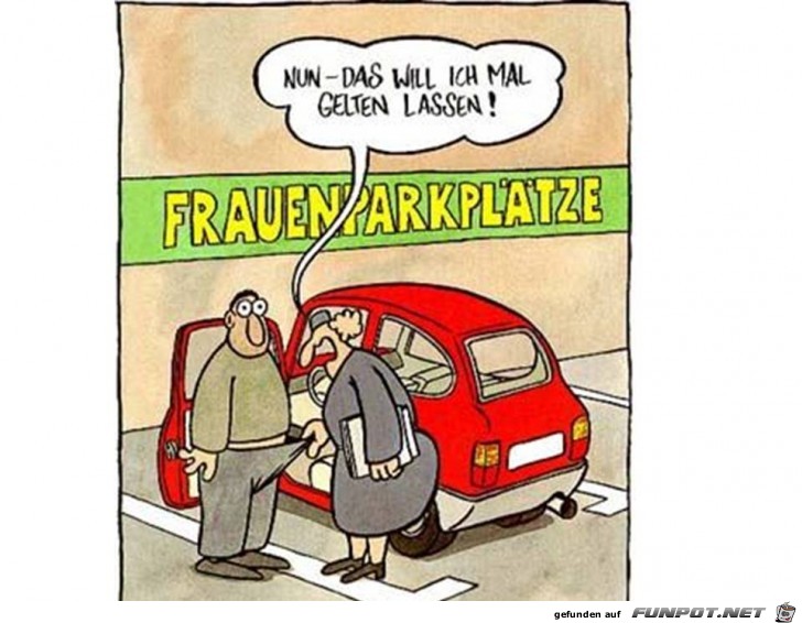 Frauenparkplatz