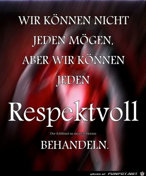 respektvoll 1 