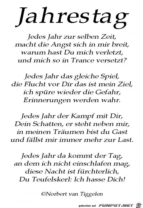 jahrestag jahrestag