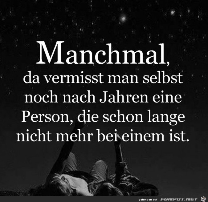 Manchmal