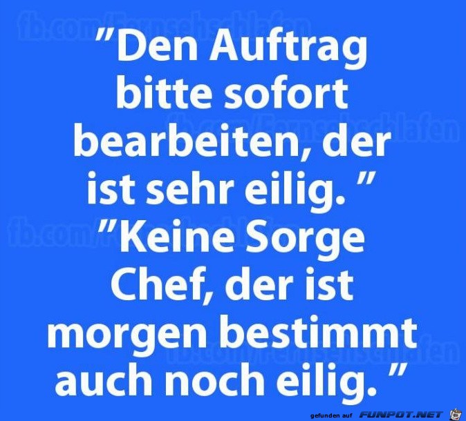 Auftrag