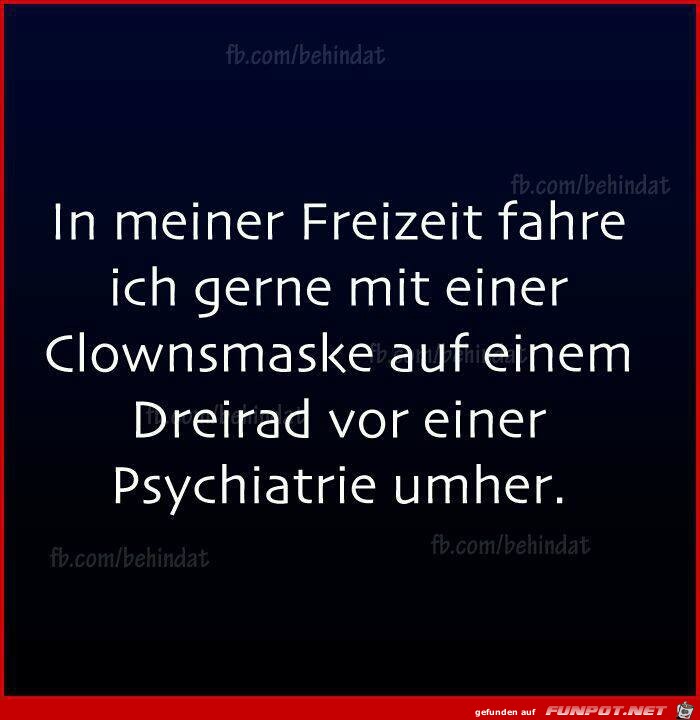 In meiner Freizeit In meiner Freizeit