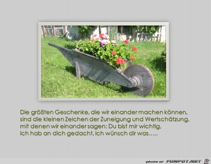 die groessten Geschenke die groessten Geschenke