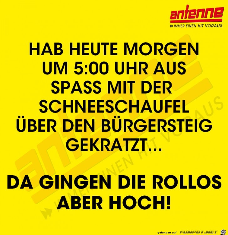 Hab heute morgens Hab heute morgens