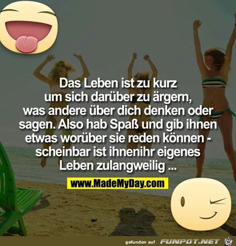 10 schne Sprche und Lebensweisheiten aus...