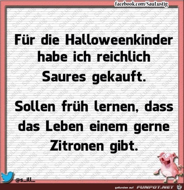 Fuer die Halloweenkinder