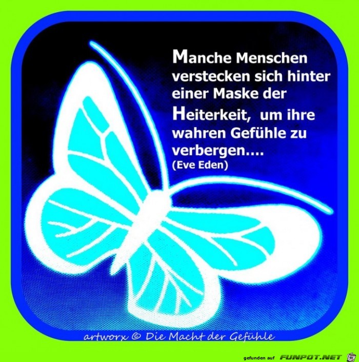Manche Menschen verstecken sich... Manche Menschen verstecken sich...