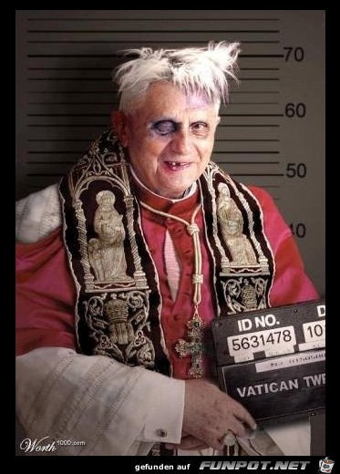 Papst nach wster Schlgerei verhaftet