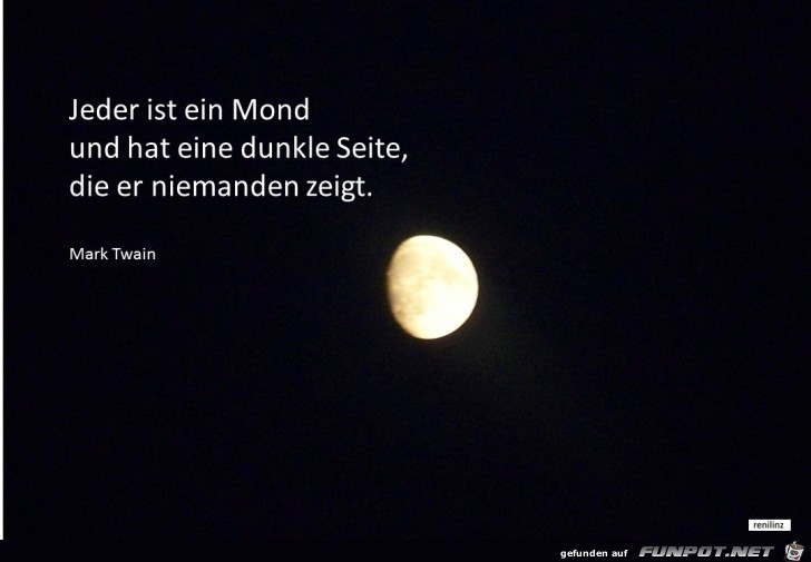 jeder ist ein Mond