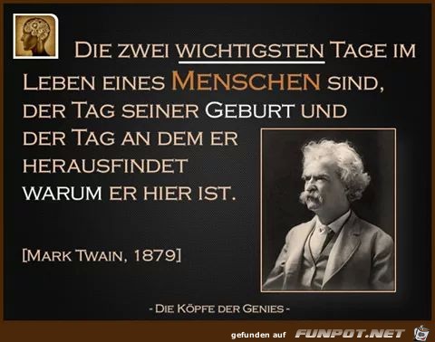 Wichtigste Tage Wichtigste Tage