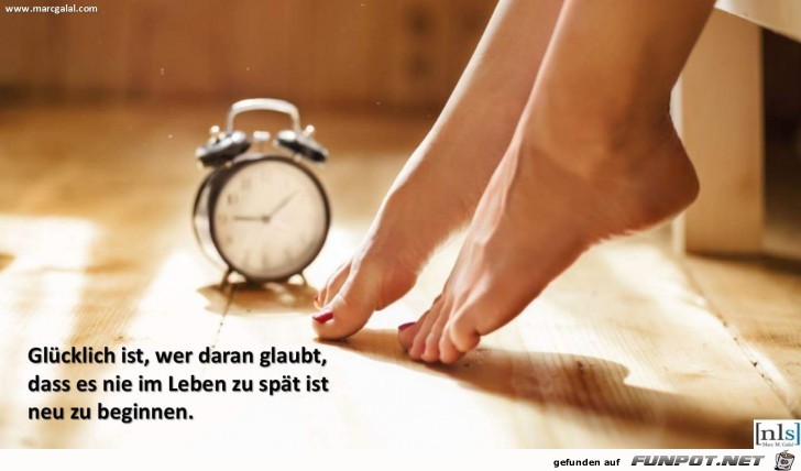 Glcklich ist, wer daran glaubt...