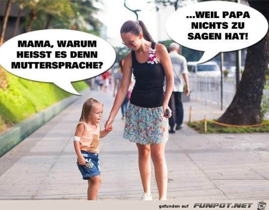 Muttersprache