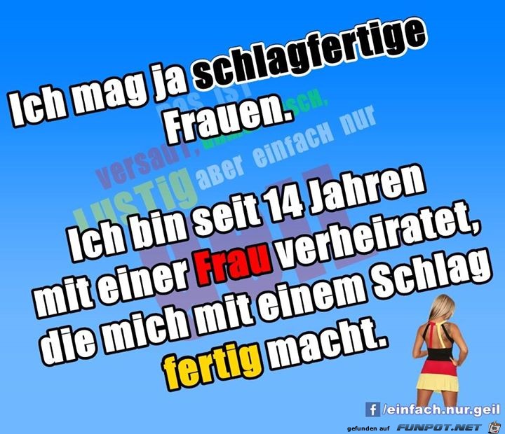 Schlagfertig