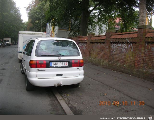 Ein nettes Autoschild aus Skandinavien