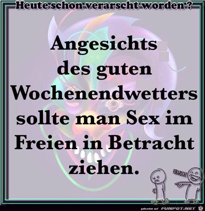 Wochenendwetter Wochenendwetter