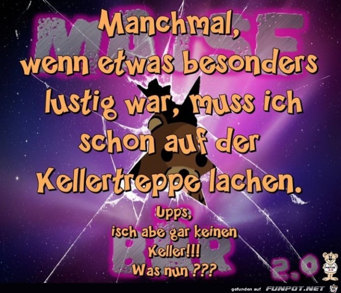 Manchmal