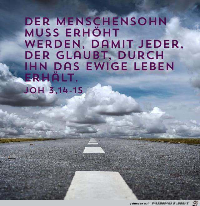 Johannes 3 14-15